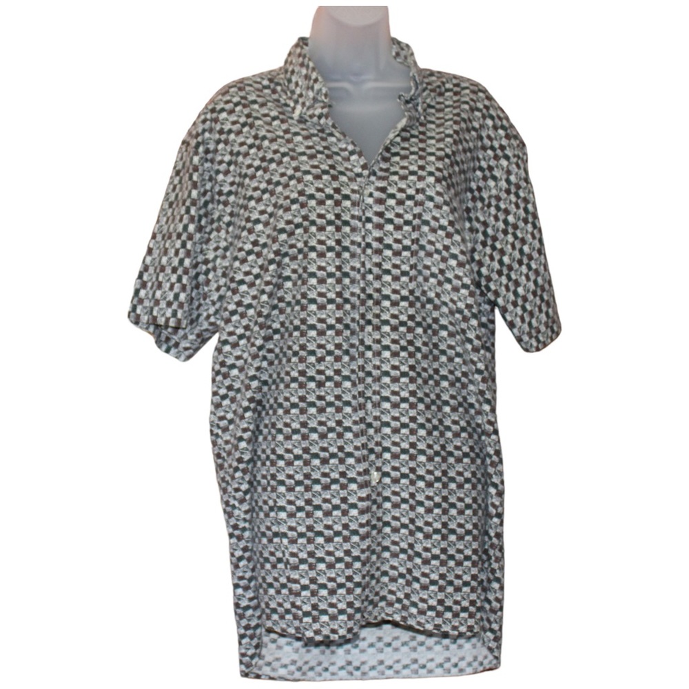 Maui Trading Company short sleeve button up shirt size L